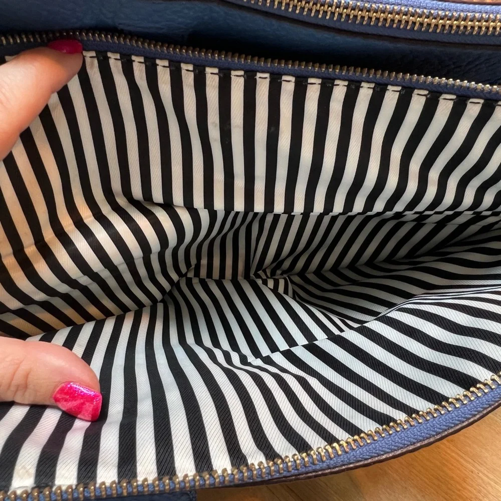 Kate Spade Blue Leather Women's Bag